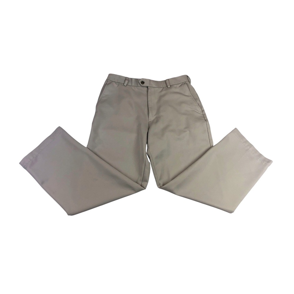 IZOD X-TREME FUNCTION GOLF Mens‎ Tan Straight Leg Casual Pants Size 34x32 Chinos